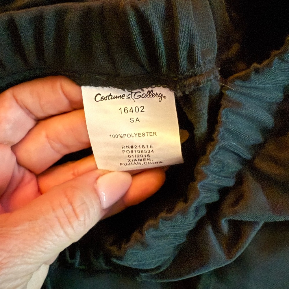 Costume Gallery Tuxedo Tracksuit Sz Small Adult Zip Up - Picture 5 of 6
